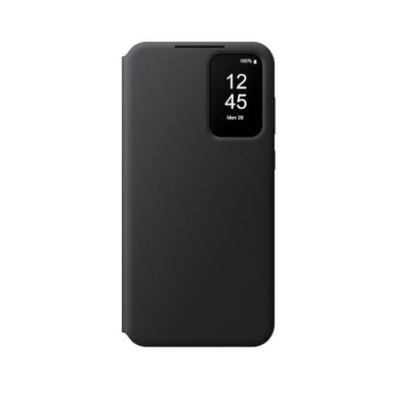 Samsung A55 Smart View Wallet Case Black