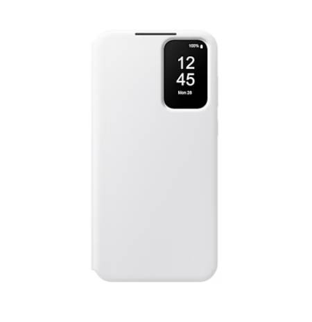 Samsung A55 Smart View Wallet Case White