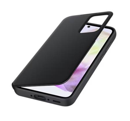Samsung A35 Smart View Wallet Case Black