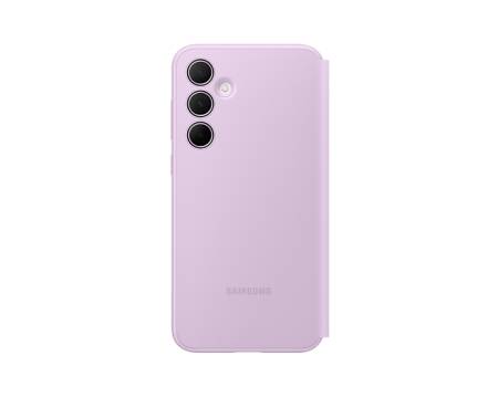 Samsung A35 Smart View Wallet Case Lavender