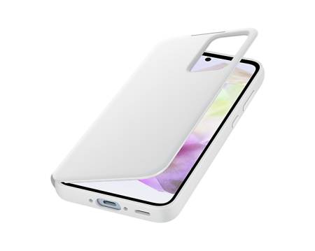 Samsung A35 Smart View Wallet Case White