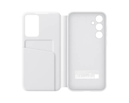 Samsung A35 Smart View Wallet Case White