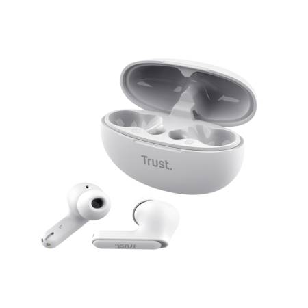 TRUST Yavi Bluetooth ENC Earbuds White