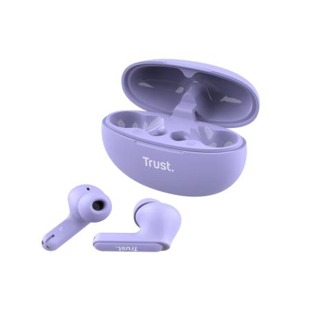 TRUST Yavi Bluetooth ENC Earbuds Purple