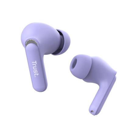 TRUST Yavi Bluetooth ENC Earbuds Purple