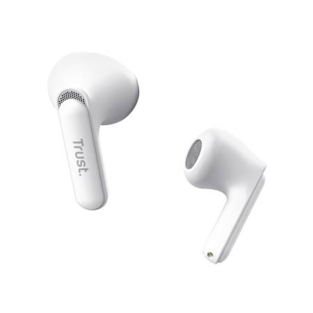 TRUST Yavi Bluetooth ENC Earphones White
