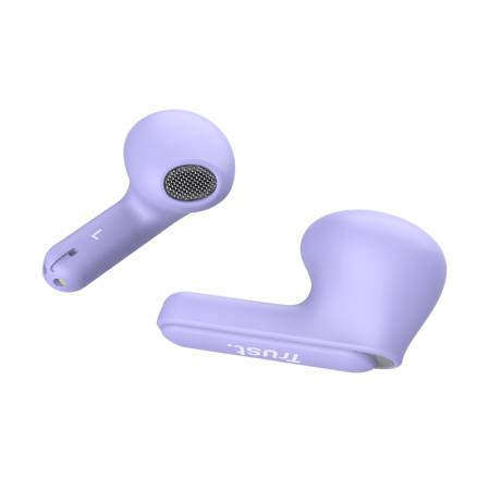 TRUST Yavi Bluetooth ENC Earphones Purple