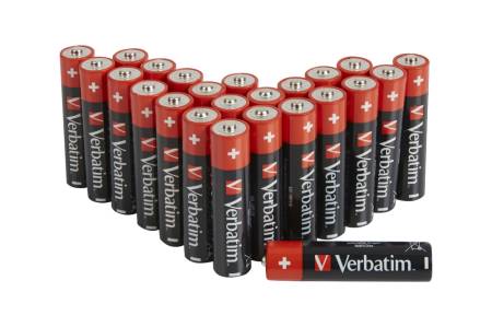 Verbatim ALKALINE BATTERY AAA 24 PACK (BOX)