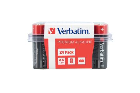 Verbatim ALKALINE BATTERY AA 24 PACK (BOX)