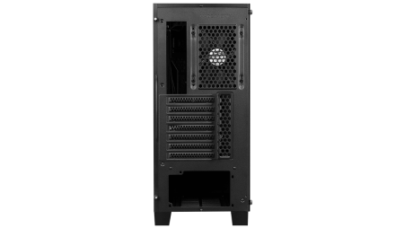 Кутия за настолен компютър Aerocool Cylon Pro RGB прозрачен панел от закалено стъкло CYLON-PRO-G-BK-V2 - черна