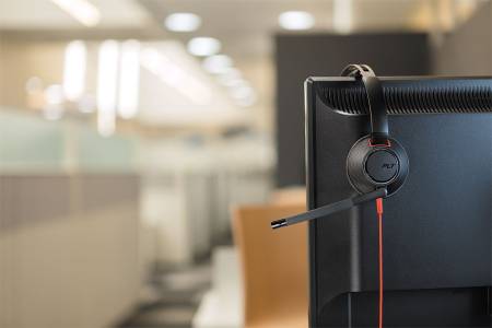 Слушалки HP Poly Blackwire 5220 USB-А 80R97AA - с микрофон