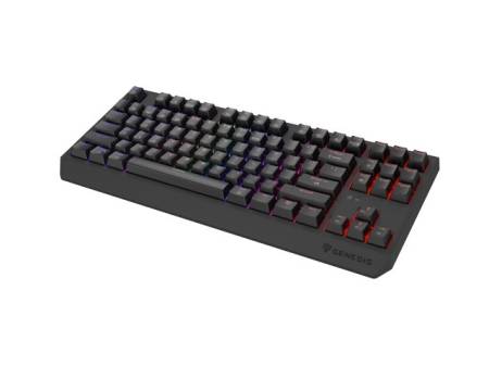 Genesis Gaming Keyboard Thor 230 TKL Wireless US Black RGB Mechanical Outemu Panda