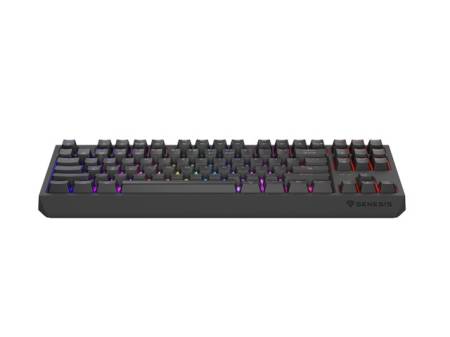 Genesis Gaming Keyboard Thor 230 TKL Wireless US Black RGB Mechanical Outemu Panda