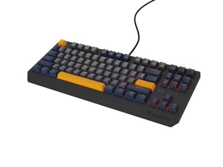 Genesis Gaming Keyboard Thor 230 TKL Naval Blue Negative US RGB Mechanical Outemu Panda