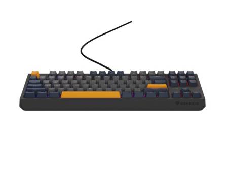 Genesis Gaming Keyboard Thor 230 TKL Naval Blue Negative US RGB Mechanical Outemu Panda
