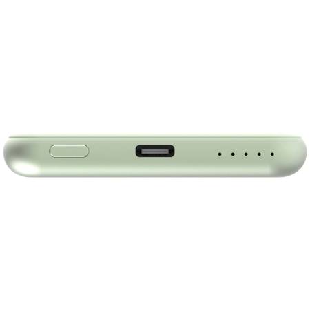Verbatim MCP-5GN Power Pack 5000 mAh with UBS-C PD 20W / Magnetic Wireless Charging 15W Green