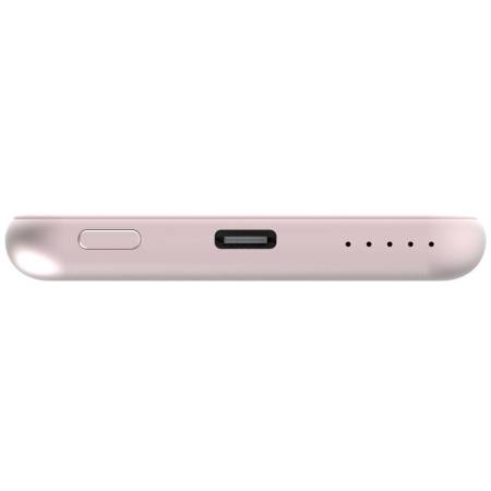 Verbatim MCP-5PK Power Pack 5000 mAh with UBS-C PD 20W / Magnetic Wireless Charging 15W Pink