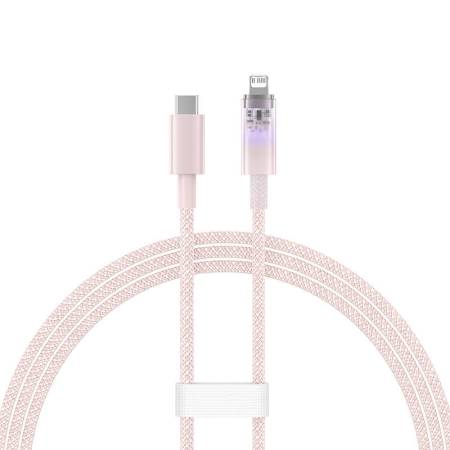 Кабел Baseus Explorer Series USB-C - Lightning 20W 1 м CATS010204 - розов