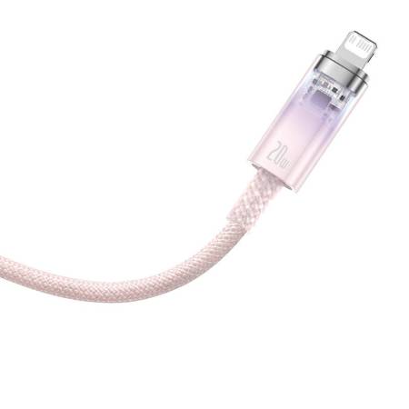Кабел Baseus Explorer Series USB-C - Lightning 20W 1 м CATS010204 - розов