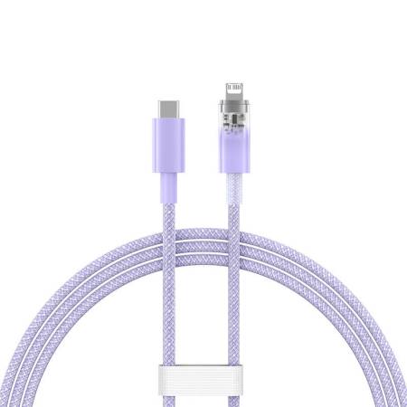Кабел Baseus Explorer Series USB-C - Lightning 20W 1 м CATS010205 - лилав