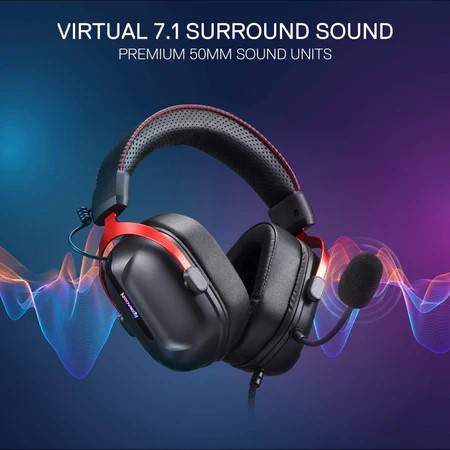 Геймърски слушалки Redragon Cybill H312 - черни