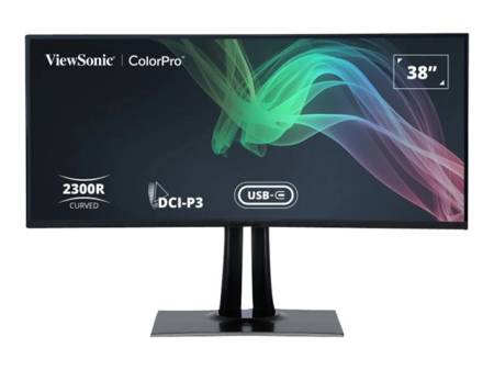 VIEWSONIC VP3881A 38inch IPS Monitor 3840x1600 21:9 2xHDMI DP USB