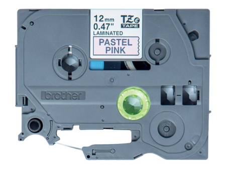 BROTHER TZe-MQE31 tape black/pastel light pink 12mm/4M