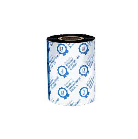 Brother Standard wax/resin black 80mmx300m ribbon (PK OF 12)