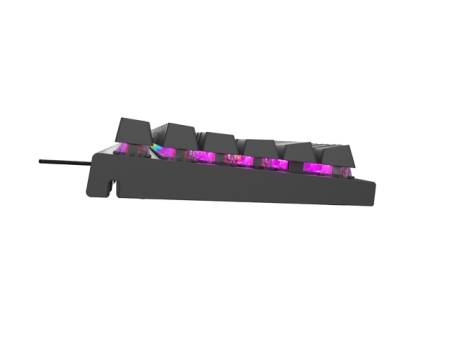 Genesis Mechanical Gaming Keyboard Thor 303 RGB Backlight Brown Switch US Layout Black