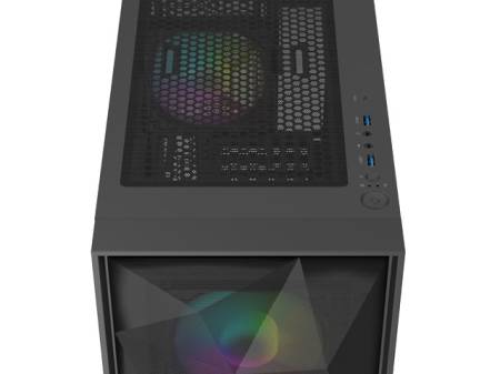 Genesis PC Case DIAXID 605 RGB Mini Tower Window