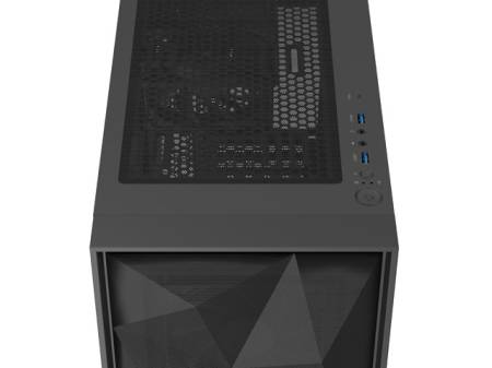 Genesis PC Case DIAXID 605F Mini Tower Window