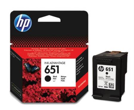 HP 651 Black Ink Cartridge 