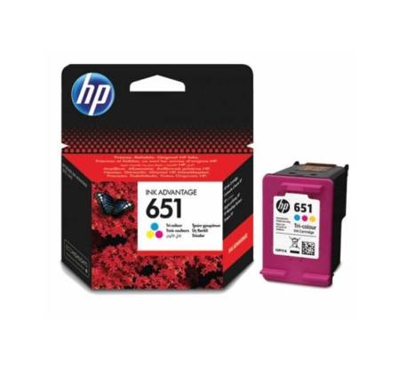 HP 651 Tri-colour Ink Cartridge 