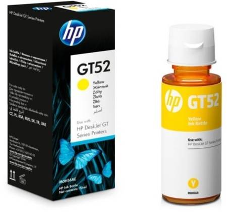 HP GT52 Yellow Original Ink Bottle