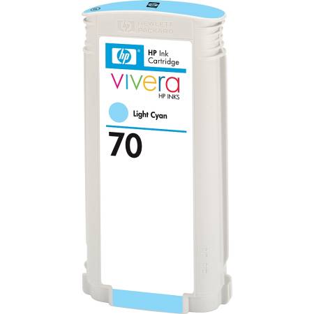 HP 70 130-ml Light Cyan Ink Cartridge