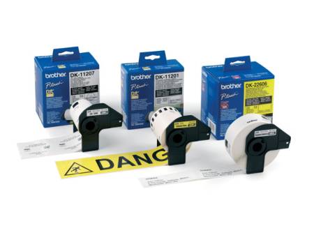 BROTHER P-Touch DK-22606 yellow continue length film 62mm x 15.24m