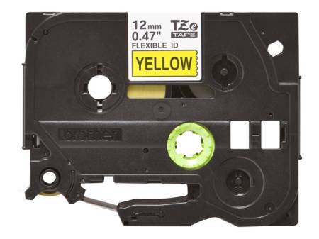 BROTHER P-Touch TZE-FX631 black on yellow 12mm