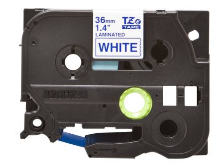BROTHER P-Touch TZE-263 blue on white 36mm