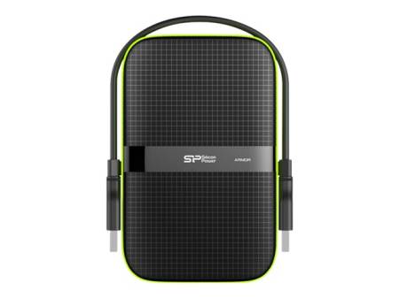 SILICON POWER External HDD Armor A60 2.5inch 4TB USB 3.0 IPX4 Black