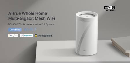Безжична Wi-fi 7 Mesh система TP-Link Deco BE85(2-pack) BE19000