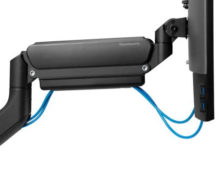 Neomounts Next Core Desk Mount 1 screen (topfix clamp &grommet)