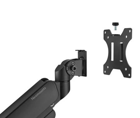 Neomounts Next Core Desk Mount 1 Ultra Wide Curved screen (topfix clamp & grommet)
