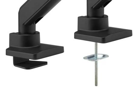 Neomounts Next Core Desk Mount 1 Ultra Wide Curved screen (topfix clamp & grommet)