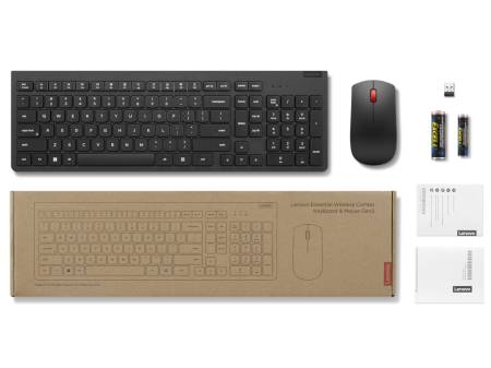 Lenovo Essential Wireless Keyboard and Mouse Combo Gen2 Bulgarian