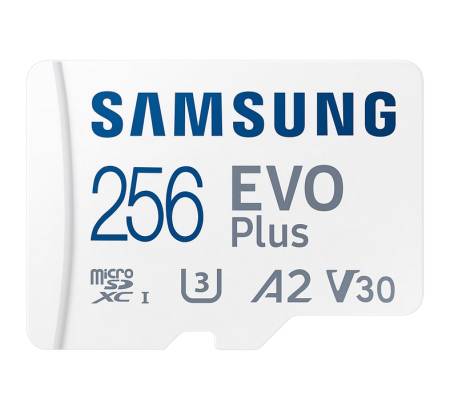 Samsung 256GB micro SD Card EVO Plus with Adapter