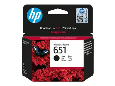 HP 651 original Ink cartridge Black C2P10AE BHK