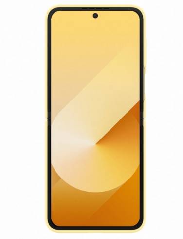 Samsung Yellow Silicone Case - For Samsung Galaxy Z Flip 6