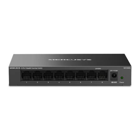 8-портов гигабитов комутатор Mercusys MS108GS