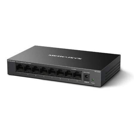 8-портов гигабитов комутатор Mercusys MS108GS