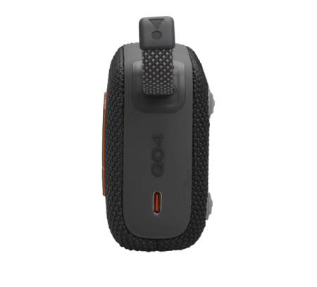 JBL GO 4 BLK Ultra-portable waterproof and dustproof Speaker